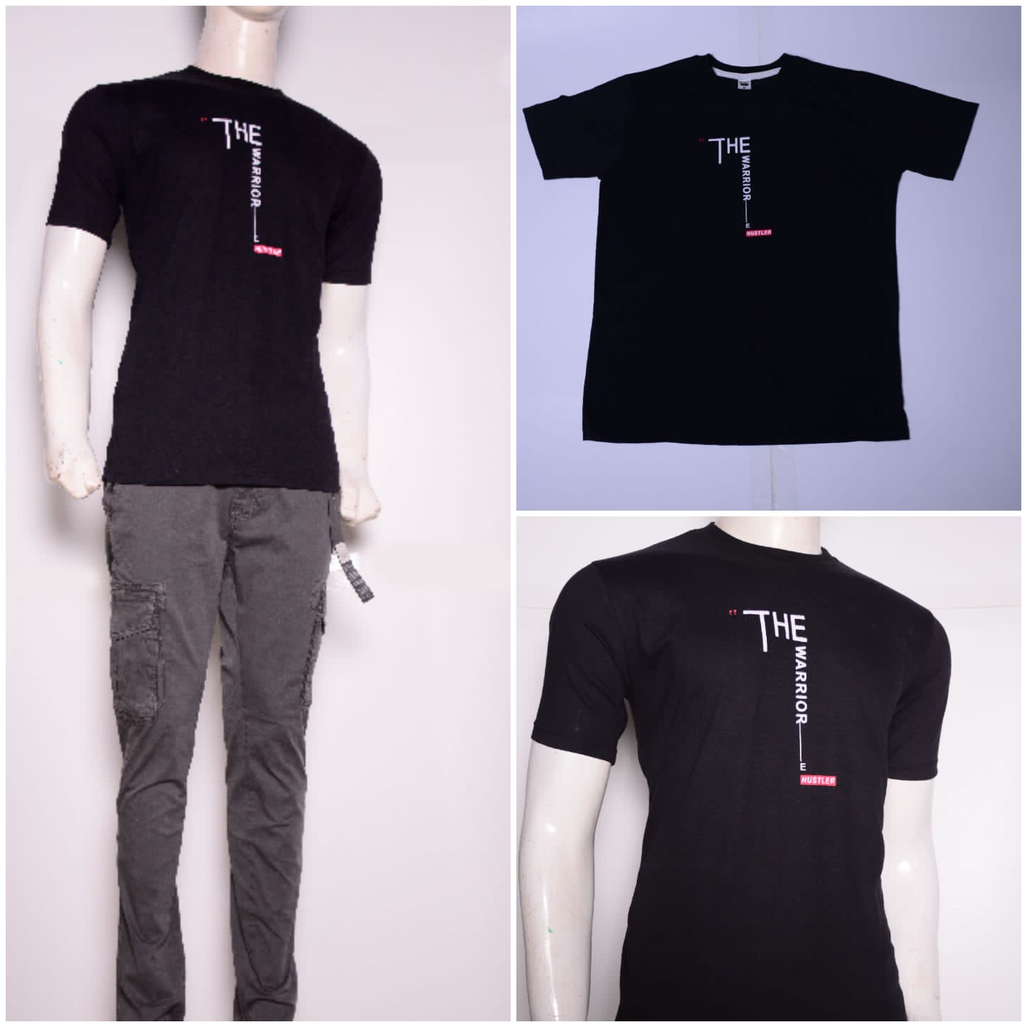 The Worrier T-Shirt in Black Color