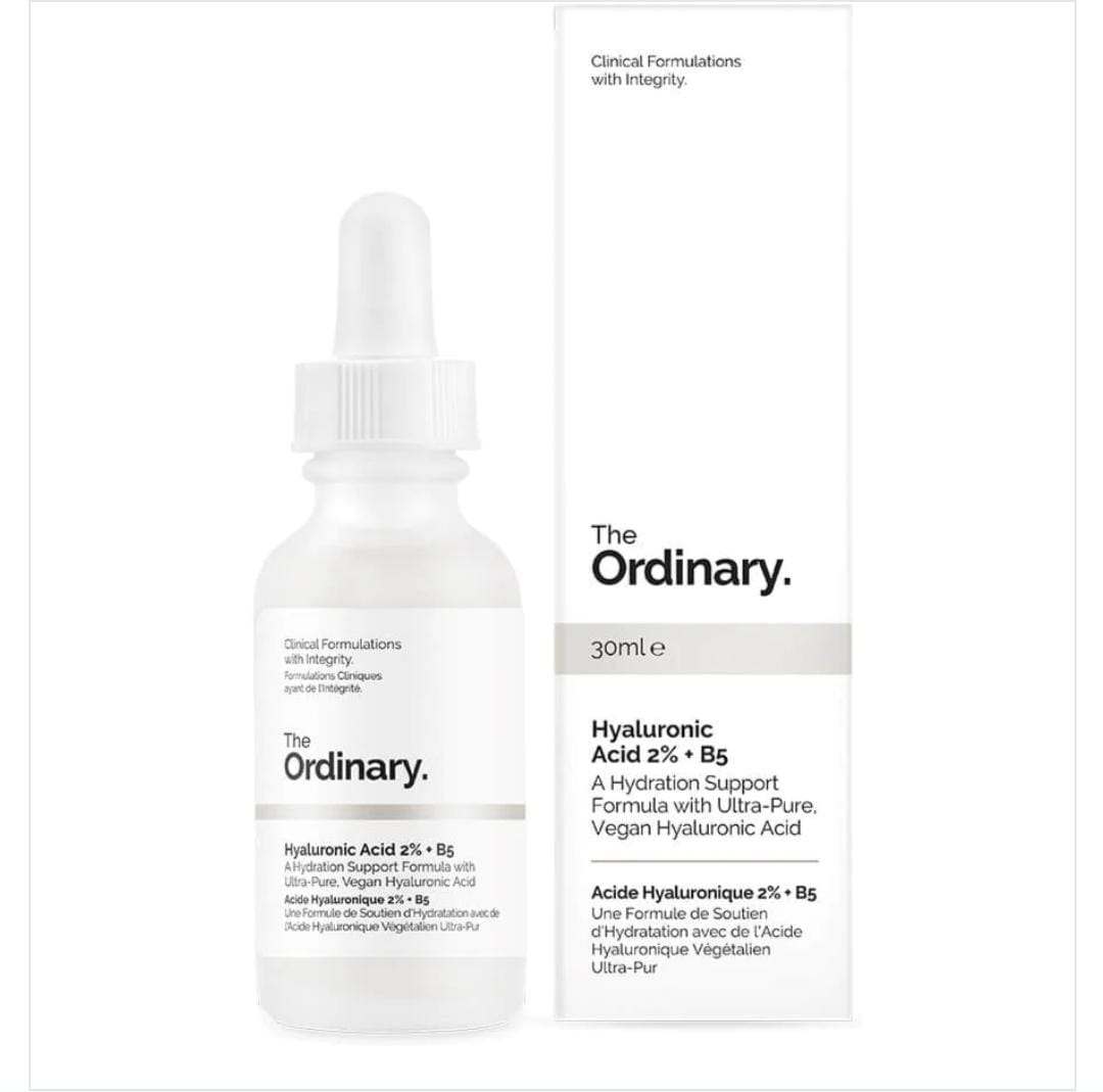 The Ordinary Hyaluronic Acid 2% + B5 30ml Serum for Face ((with Bar-code &amp; Batch Code))